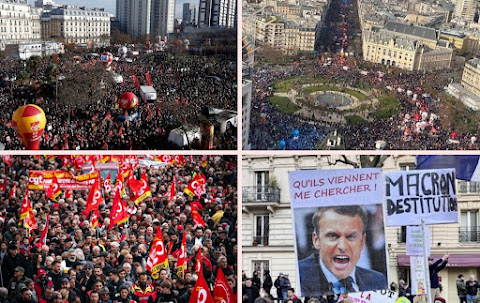 فرانسه: اعتراض کارگران علیه اصلاح نظام بازنشستگی در بزرگ‌ترین بسیج ۲۰ سال اخیر