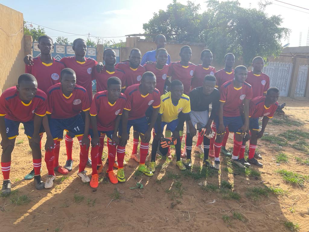 حمایت WFTU نیجر از مسابقات فوتبال در لیبوره