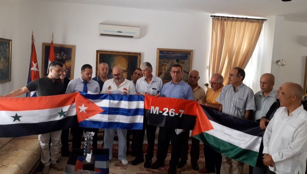 در سوریه اهمیت روز شورش ملی کوبا برجسته شد