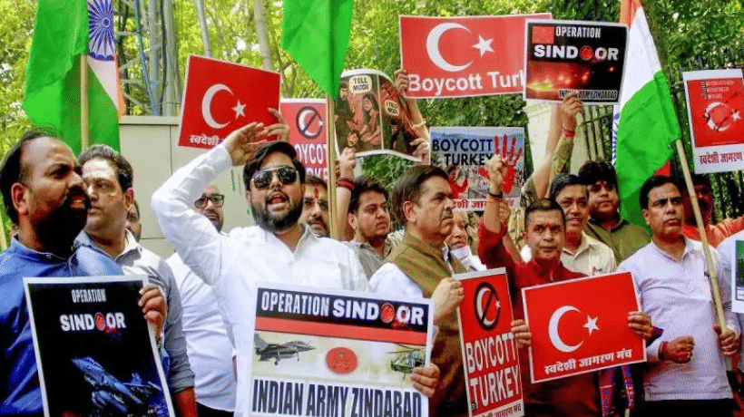 تحریم ترکیه در هند افزایش می‌یابد: معدن، نساجی، سینما، گردشگری…