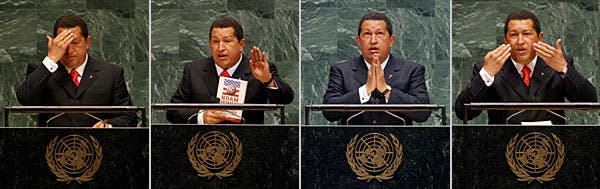 سخنرانی هوگو چاوز در شصت و ششمین اجلاس مجمع عمومی سازمان ملل متحد (۲١ سپتامبر۲٠٠۶)